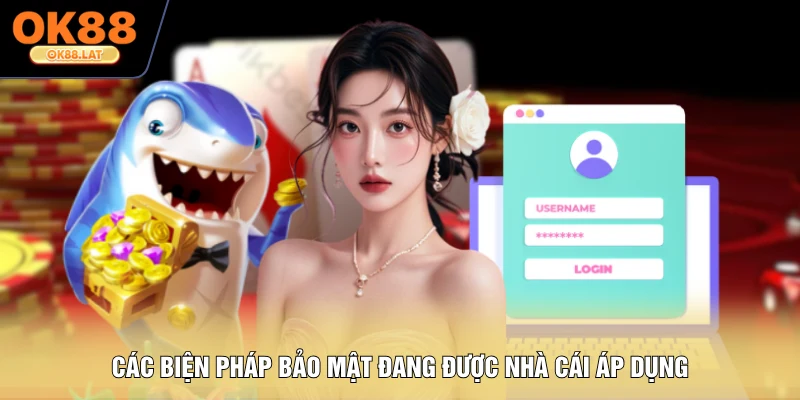Các biện pháp bảo mật đang được nhà cái áp dụng