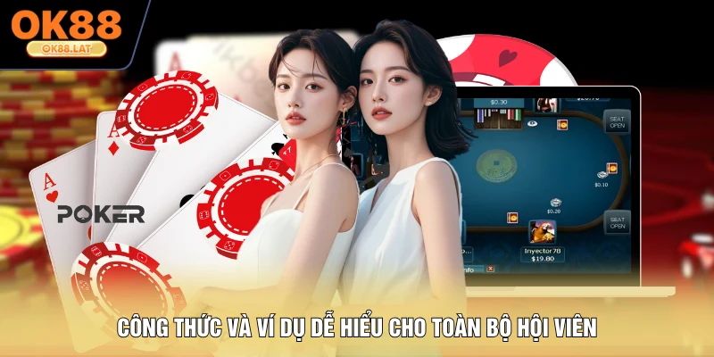 Công thức và ví dụ dễ hiểu cho toàn bộ hội viên